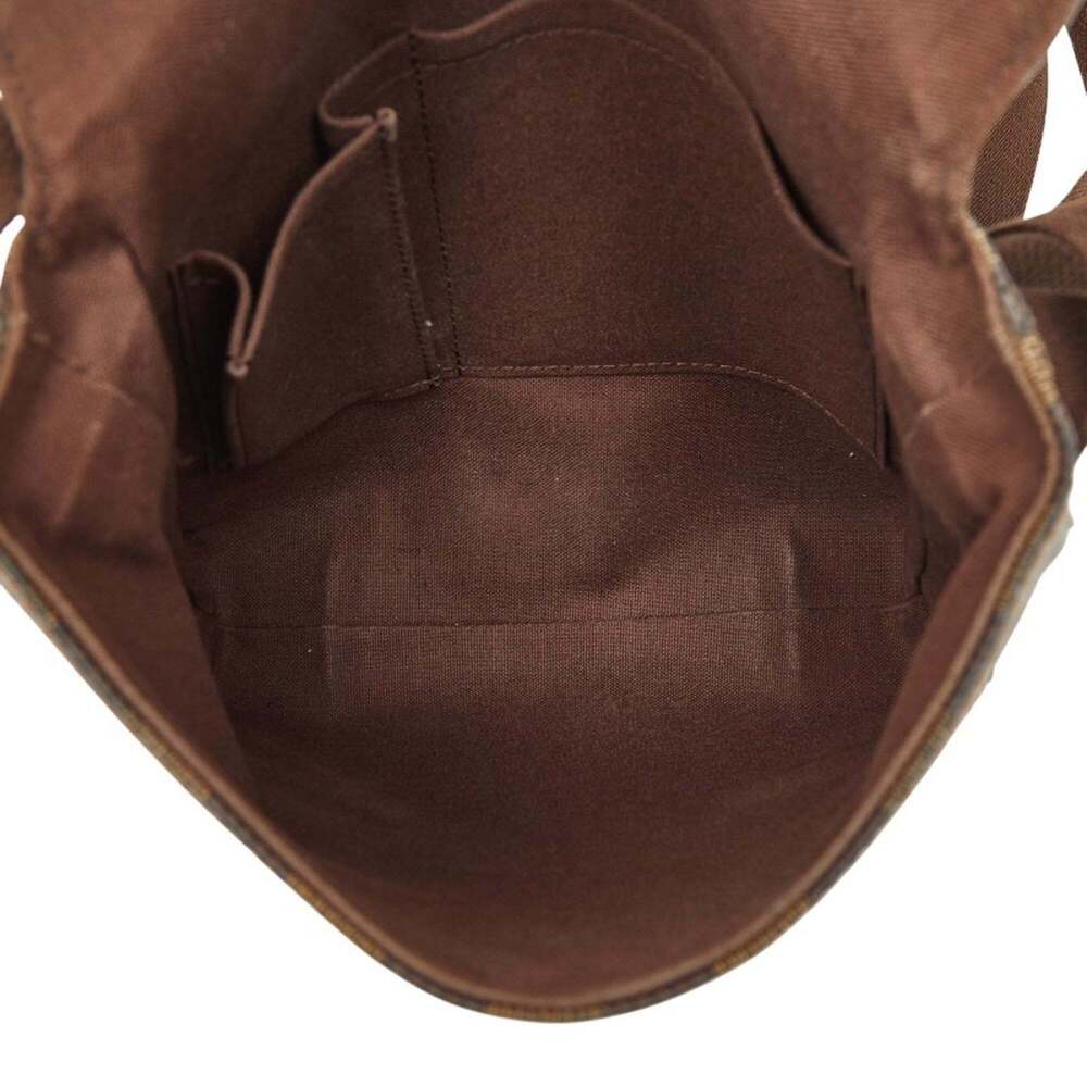 LOUIS VUITTON Brown Damier Leather Shoulder Bag - Picture 12 of 15